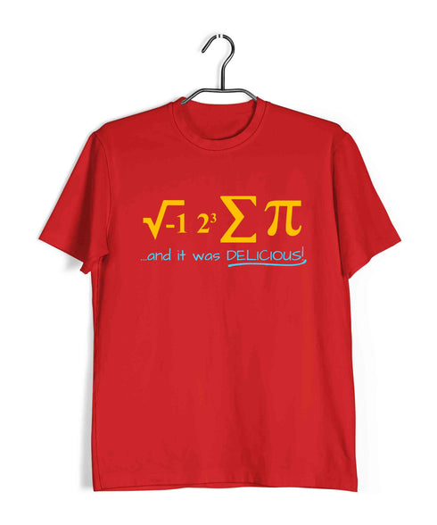 Nerd Physics I ATE SOME PIE AND IT WAS DELICIOUS Custom Printed Graphic Design T-Shirt for Women